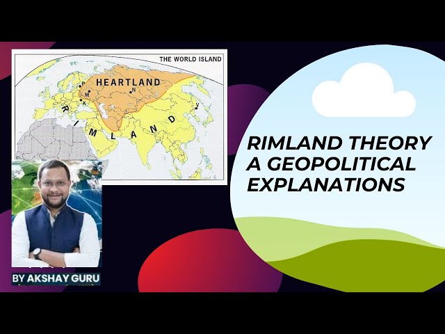 Rimland Theory || Geopolitical theory || Geography optional #upsc#ias#cuet#ugcnet#Spykman#heartland