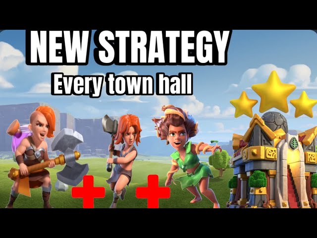 New strategy for every town hall.                   (clash of clans)