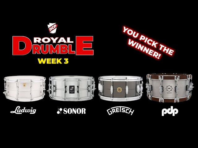 DCP Royal Drumble | The Ultimate Snare Drum Competition - Week 3