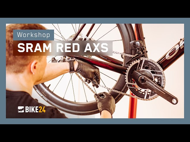 How to install SRAM RED AXS Groupset / Drivetrain (2024) | BIKE24 Workshop