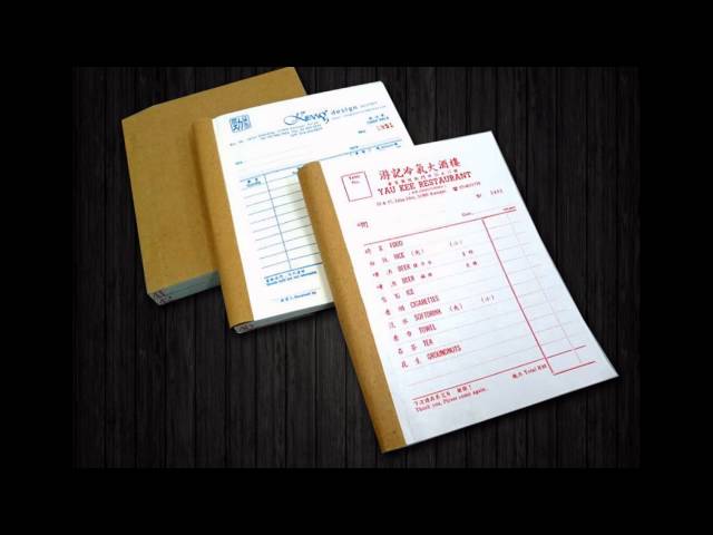 Sandakan Bill Book, Business Form, Design, Printing, Delivery in Sandakan Sabah Malaysia