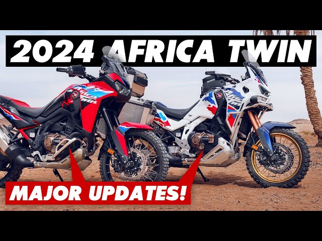 New 2024 Honda Africa Twin 1100 & Adventure Sports Announced!
