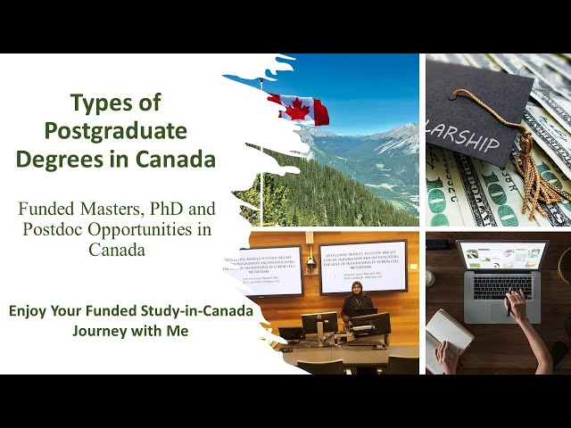 Type of Degrees in Canada - Funded and Self Finance
