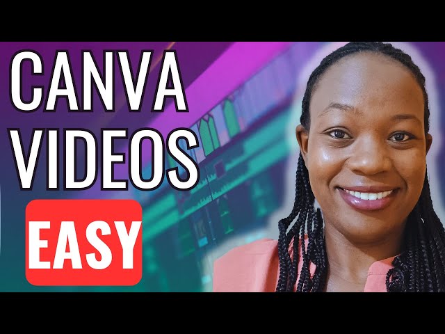 How to create VIDEOS using CANVA/ Create Faceless Videos