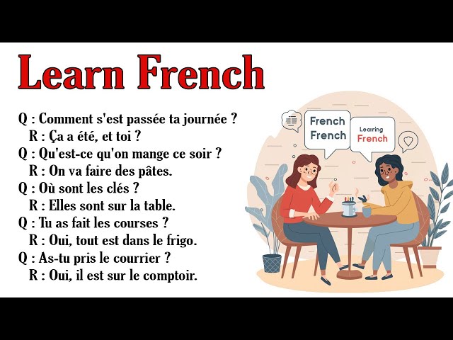 70 Common French Questions and Answers for Everyday Life