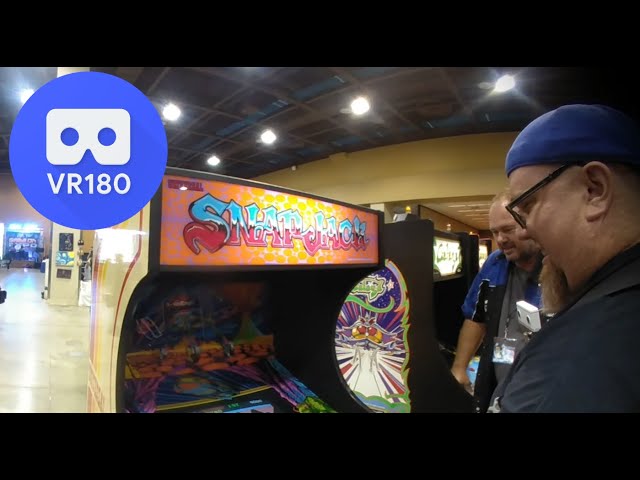 SNAP JACK at Game On Expo 2018 with Bruce Glick VR180 3D