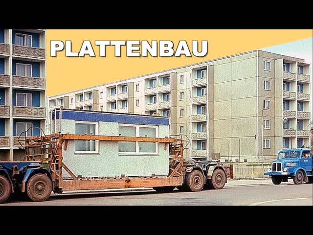 Plattenbau - The typical East German homes