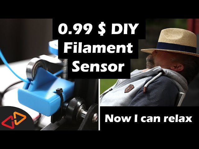 99 CENT Ender 3 v2 Filament Sensor - BEST upgrade for summer