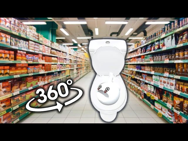 Skibidi Toilet Otamatone 360° - Supermarket #2 | VR/360° Experience