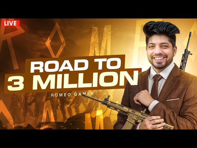 Free Fire Live- Road To 3 Million With Romeo Gamer