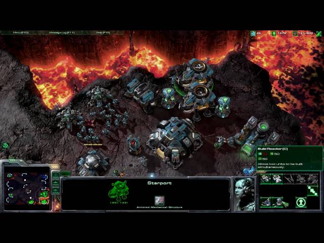 Starcraft 2 Gameplay - Terran vs Terran (oGc MC TLO Change Games)