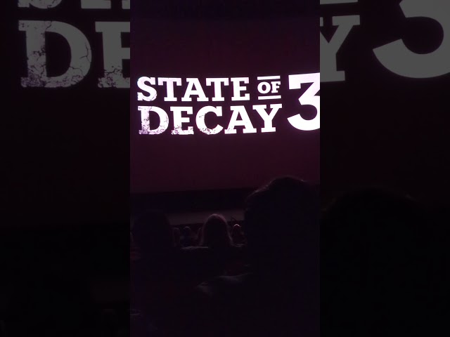 state of decay 3 crowd reaction