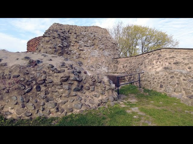Sweden, The Sölvesborg Castle and Castle ruin