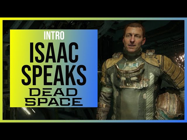 Dead Space Remake: Isaac's Face & Voice | All Speaking Sequences in the Intro