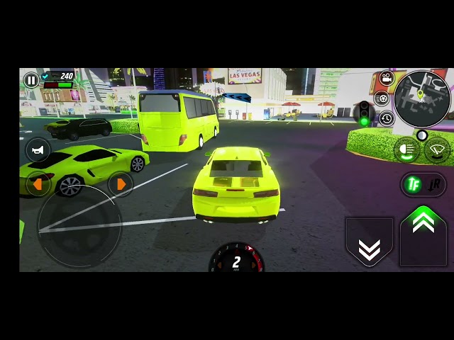 Car Driving School Simulator Gameplay Tutorial Walkthrough (iOS, Android) | Las Vegas Stage 7
