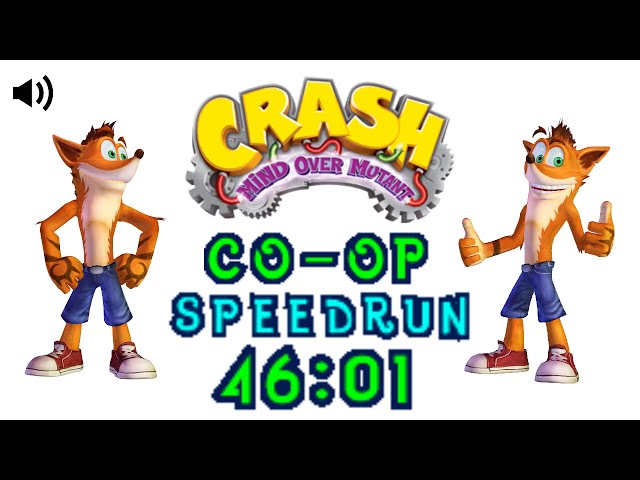 Crash Mind Over Mutant Co-Op Speedrun in 46:01 @ #ESA15