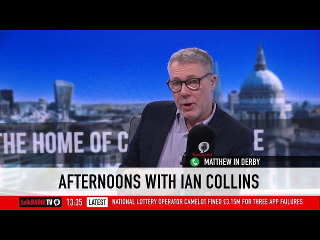 Ian Collins dismantles caller who claims there is no war in Ukraine