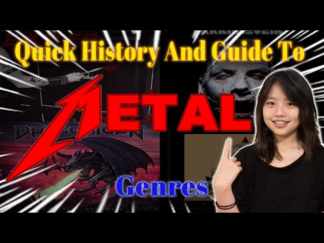 A FASTER Guide To Metal Genres (Rammstein, Anvil, Helloween...)