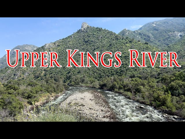 Upper Kings River, Spring Runoff wild trout action, BFS Lure Fishing [4K60 HDR]