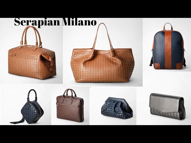 Serapian Milano | Men and women’s bags | High Italian craftsmanship | Anesu Sagonda