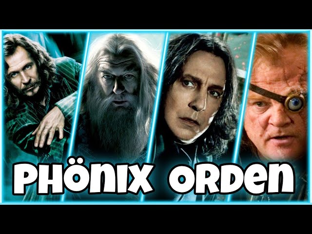 TOP 10 Mitglieder des PHÖNIX ORDEN's⚡ Harry Potter Ranking