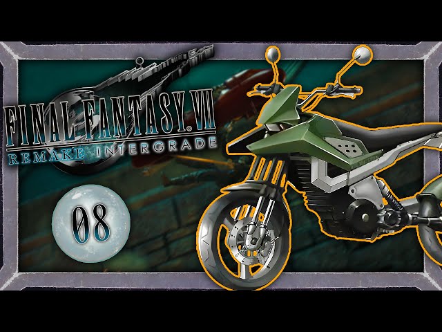 RASANTE MOTORRADFAHRT! ⚔️ Final Fantasy VII Remake Intergrade #08