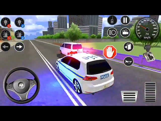Juegos de coches de policía - Juego de coches - car cop chase simulator games - 172