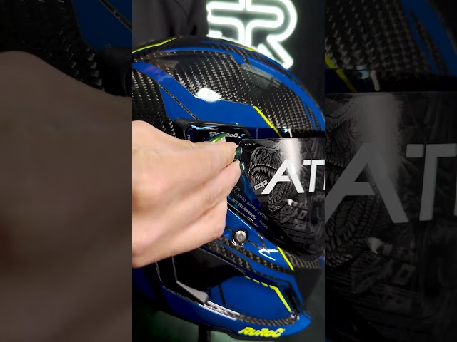 Want to know how to fit your visor seal to your ATLAS 4.0 Track Helmet?