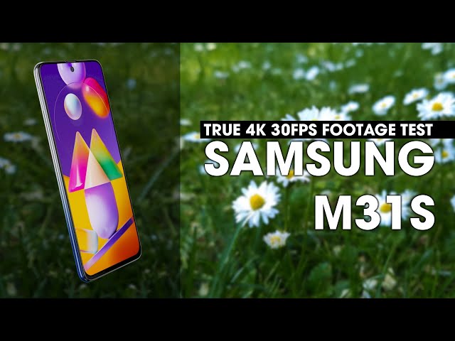 Samsung M31s l 4K 30FPS raw camera footage test.