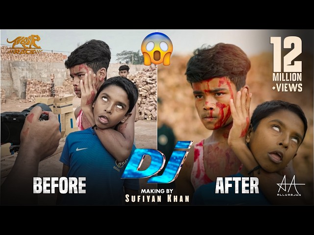 Before and After | Wait for ruselt | Dj Movie action | Tiger race best video | Sufiyan khan action