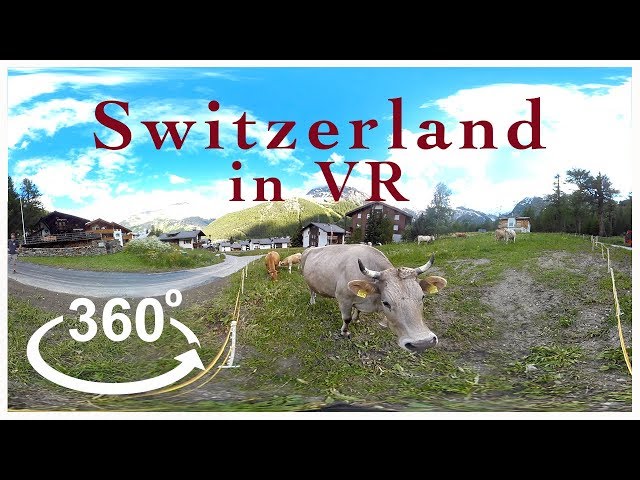 Virtually Switzerland - Saas-Fee - by World Travel VR - (360 Video)