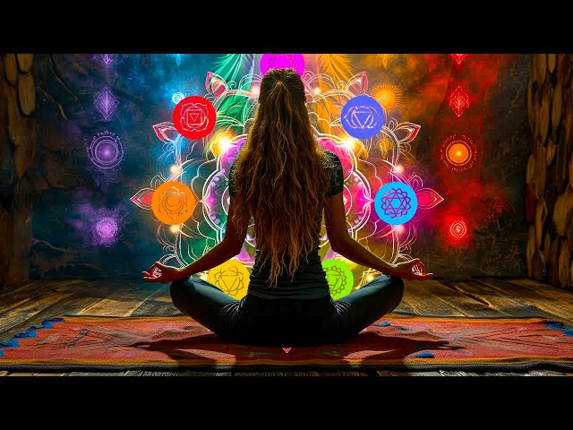 "Boost Your Aura" Attract Positive Energy Meditation Music, 7 Chakra Balancing & Healing