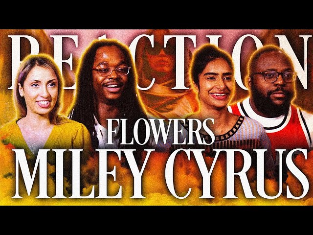 Miley Cyrus - Flowers (Official Video) | The Normies Music Video Reaction!