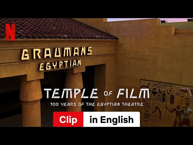 Temple of Film: 100 Years of the Egyptian Theatre (Clip) | Trailer in English | Netflix