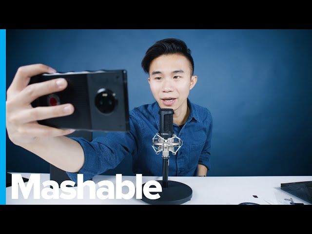 ASMR Unboxing Red's Holographic Hydrogen One Phone — ASMR Unboxing