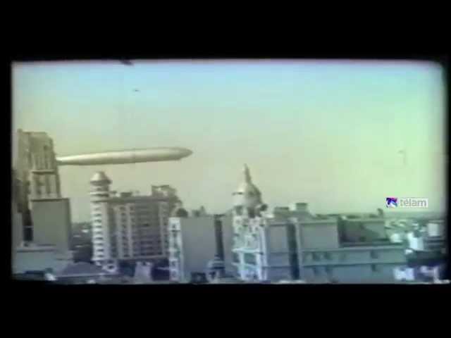 Hace 80 años el Graf Zeppelin sobrevolaba Buenos Aires