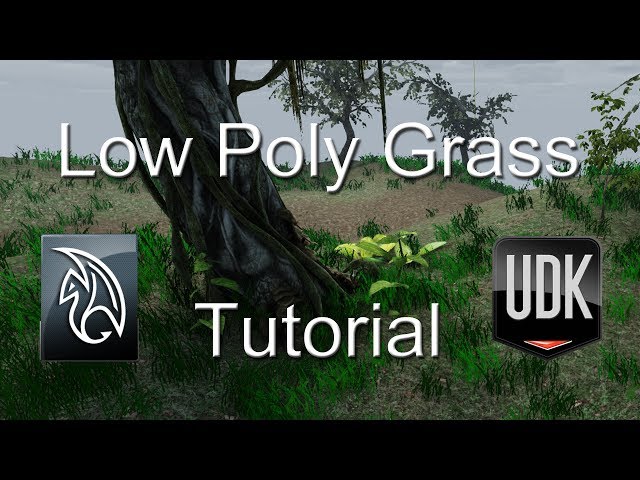 Low Poly Grass - Maya/UDK Tutorial