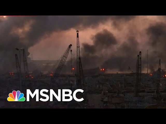 ''The Whole World Spun On Its Axis': Survivor Describes Massive Beirut Explosion | MSNBC