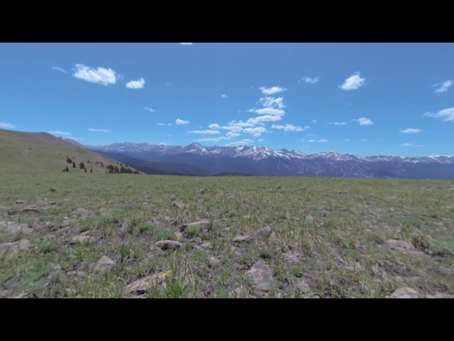 Baldy Mountain Above Treeline Rocky Mountains VR180 VR 180 Virtual Reality Travel   Colorado Rockies