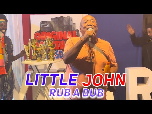 Little John is now BIG John At RUB A DUB Anniversary, Live Performance, Original Dancehall Thursday