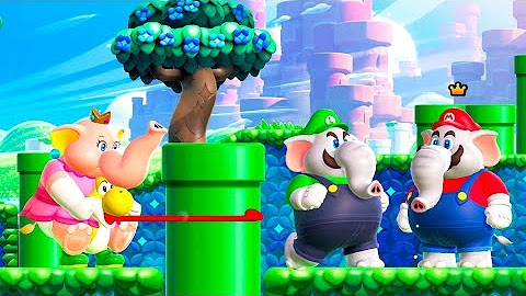 Super Mario Bros. Wonder - 4 Players Co Op Multiplayers Full Game