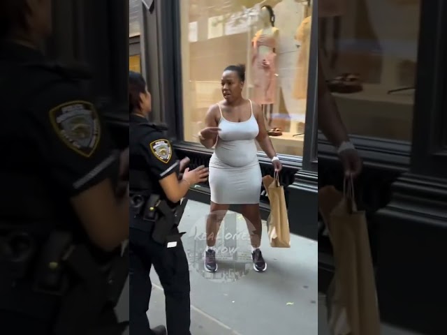 Little girl goes off on NYPD for accusing her mother of stealing…