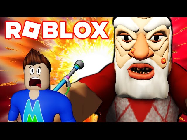 I got GROUNDED in Roblox! Trying to Escape Angry Grandpa's Scary Obby