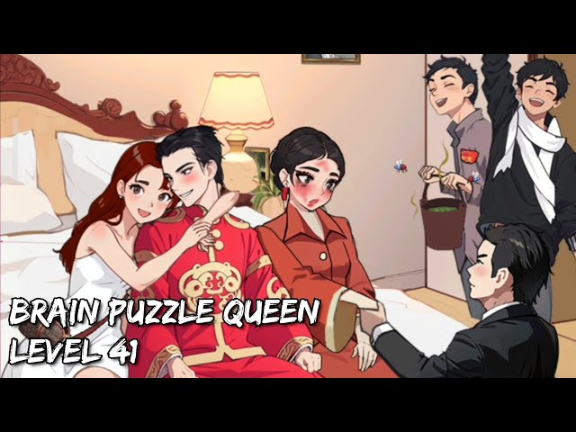Brain Puzzle Queen Level 41 ( Memorial ) | Gameplay Walkthrough