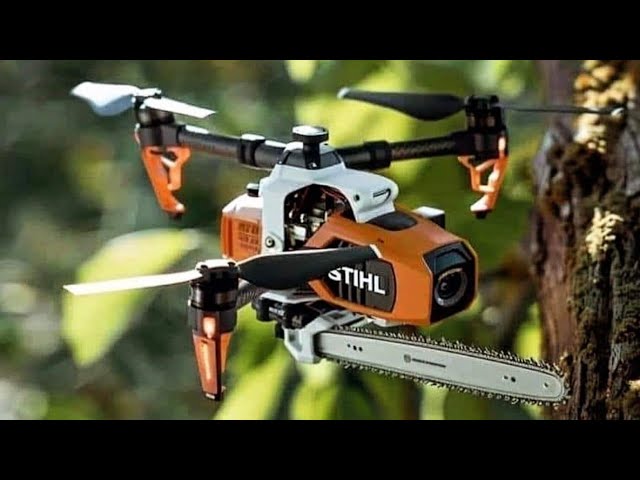 It finally happened: Drones doing treework