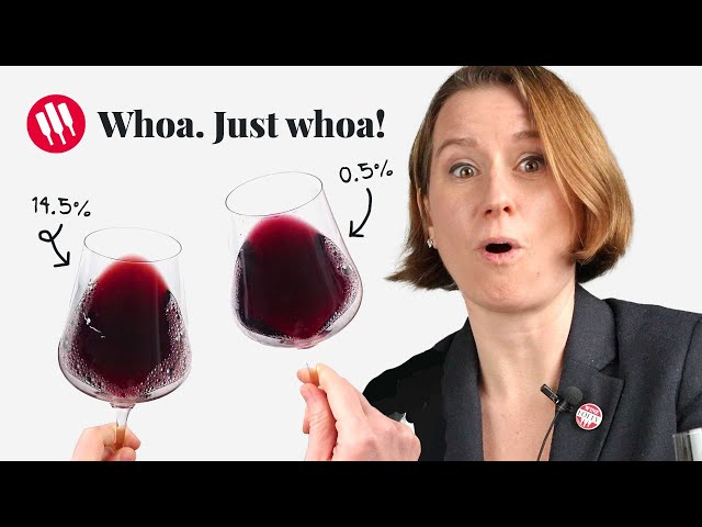 Sommelier Tries Non-Alcoholic Wines For The First Time