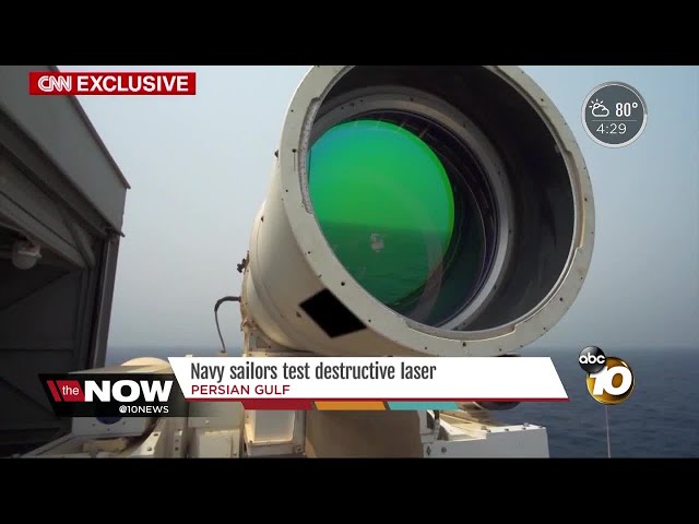 Navy tests destructive Laser Weapons System