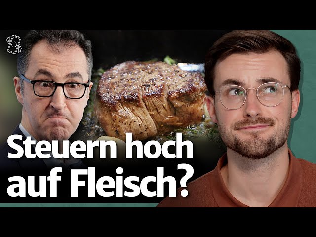 Grünen-Minister will Fleisch-Steuer: TOP oder FLOP?