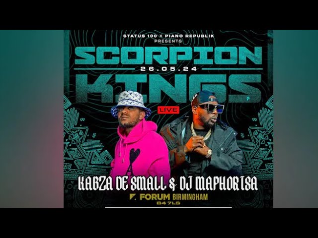 Scorpion Kings live in Forum Birmingham 2024 (Kabza and Maphorisa)