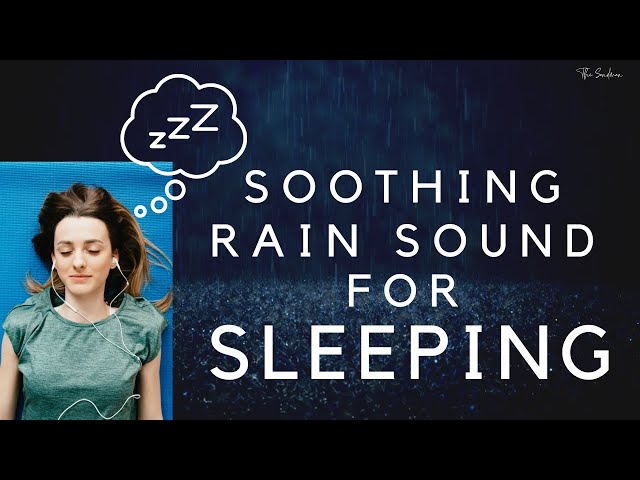 Rain Sounds for Sleep, Study and Relaxation (Dark visuals to help you fall asleep faster)